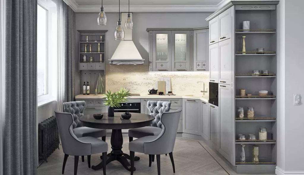 Кухня в классическом стиле: дизайн кухни в классическом стиле, как оформить, 200 реальных фото